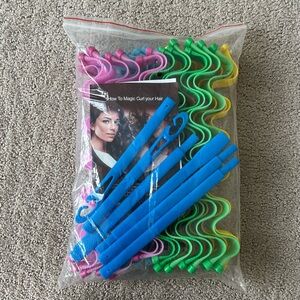 Spiral No Heat Heatless Hair Wave Curlers Kit - 28 count